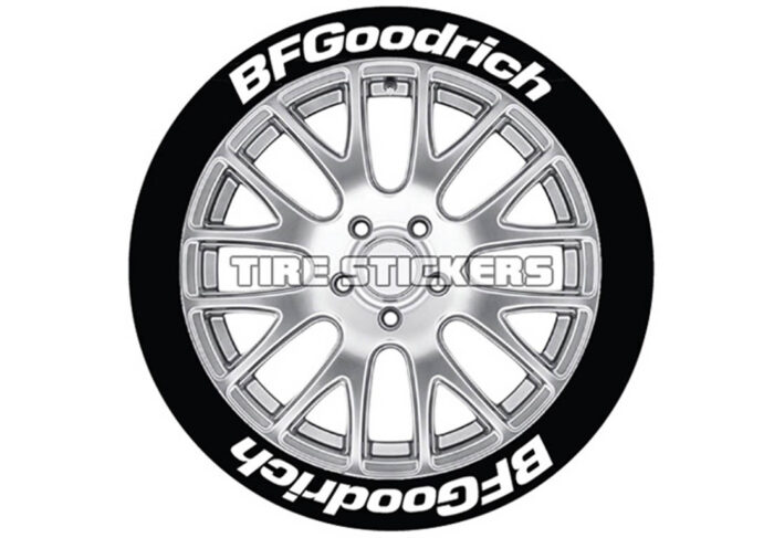 BF GOODRICH – White Tire Lettering Kit For Trucks / Cars - Image 4