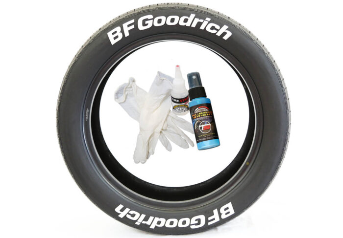 BF GOODRICH – White Tire Lettering Kit For Trucks / Cars
