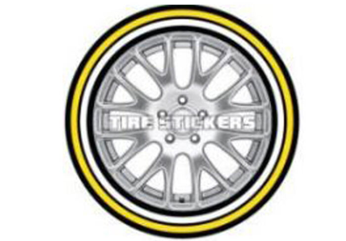 Gold Line / White Wall Tire (Vogue) Combo Kit