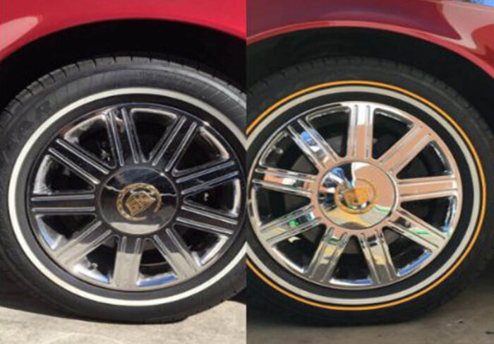 Gold Line / White Wall Tire (Vogue) Combo Kit - Image 5