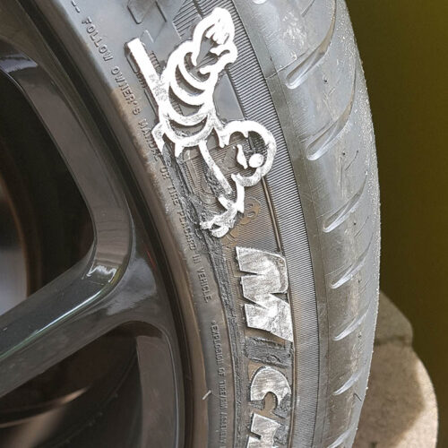 Tire Stickers - Pegamento adhesivo de aplicación de letras para neumáticos  FleXement - 20gm