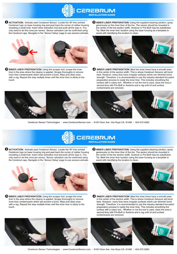 Cerebrum Smart Tire Sensors – Individual Unit - Image 2
